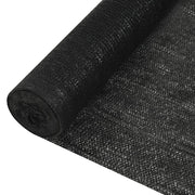 afskærmning 1,2x50 m HDPE 195 g/m² sort