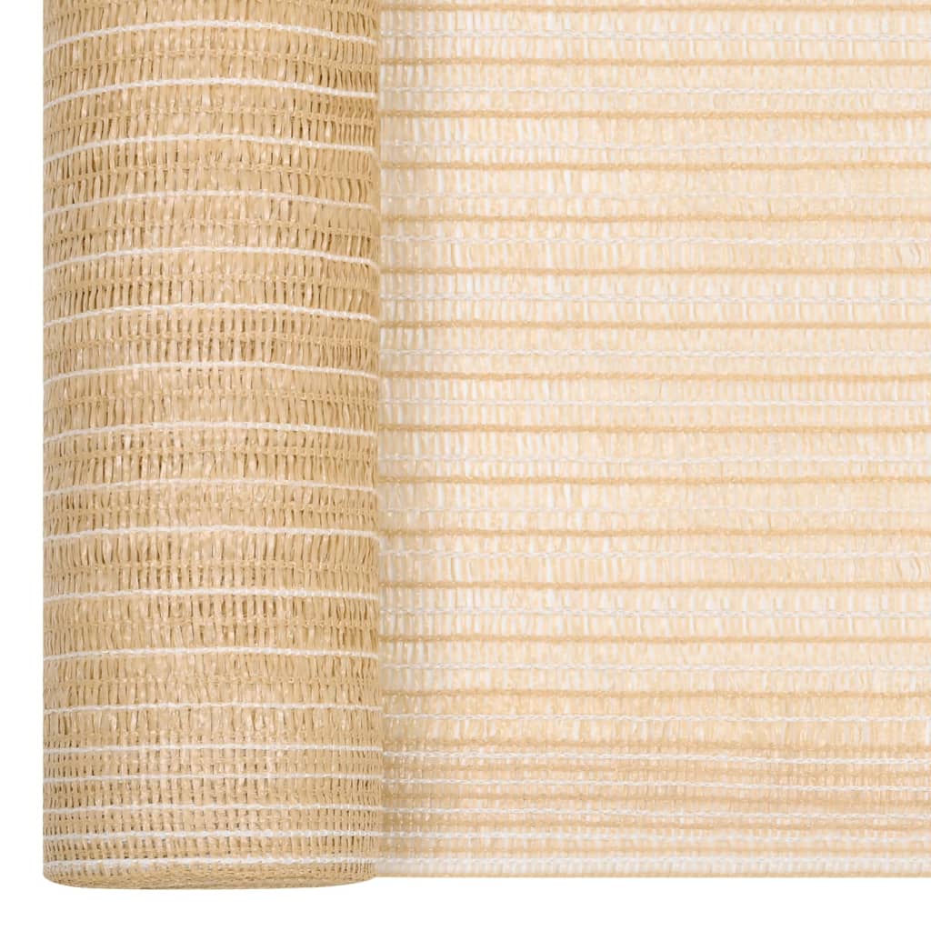 afskærmning 3,6x10 m 150 g/m² HDPE beige