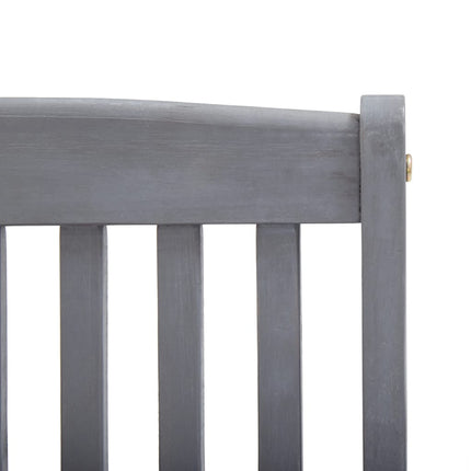 foldbare havestole 4 stk. med hynder massivt akacietræ