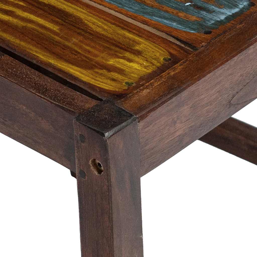 spisebordsstole 2 stk. massivt genbrugstræ