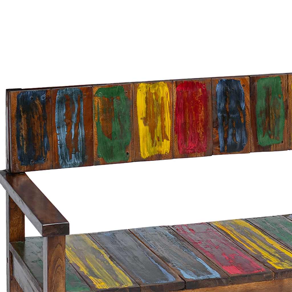 spisebordsstole 4 stk. massivt genbrugstræ