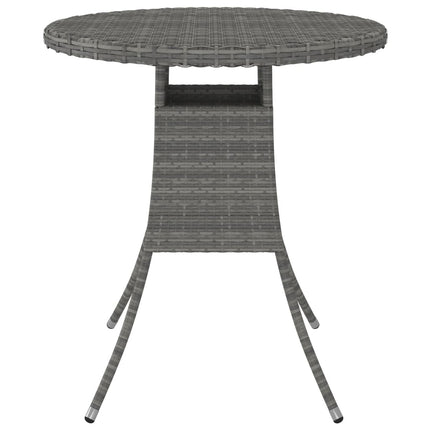 sofasæt til haven 9 dele med hynder polyrattan grå