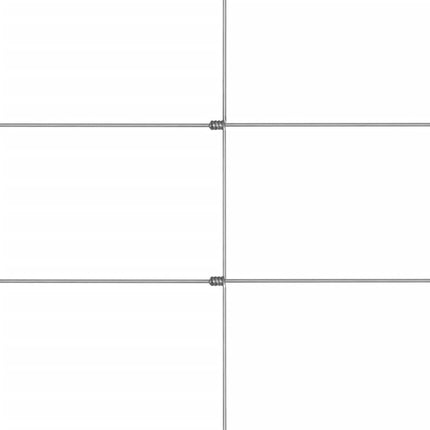 havehegn 50x1,6 m galvaniseret stål sølvfarvet