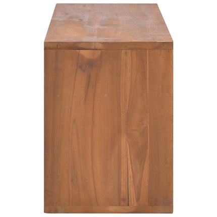 tv-skab 90x30x40 cm massivt teaktræ