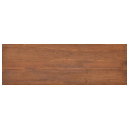 tv-skab 90x30x40 cm massivt teaktræ