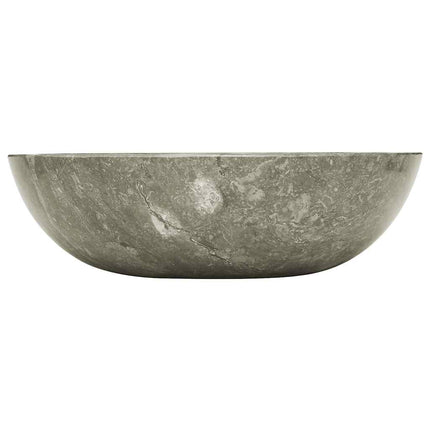 håndvask Ø40x12 cm marmor grå