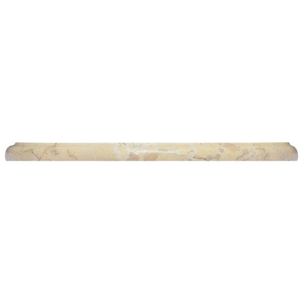 bordplade Ø40x2,5 cm marmor cremefarvet