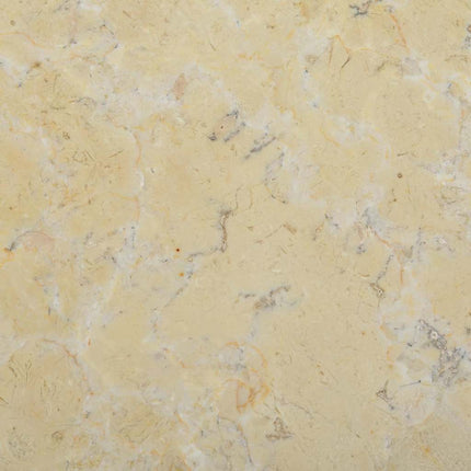 bordplade Ø40x2,5 cm marmor cremefarvet