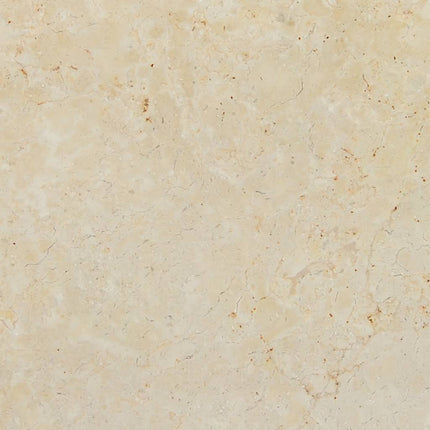 bordplade Ø60x2,5 cm marmor cremefarvet