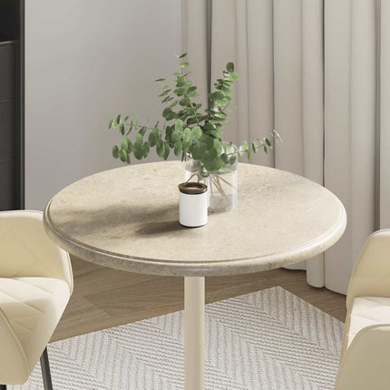 bordplade Ø60x2,5 cm marmor grå
