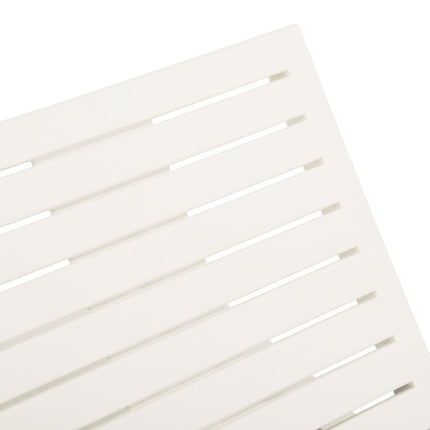 liggestol plastik hvid