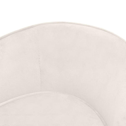 hundesofa 69x49x40 cm plys cremefarvet