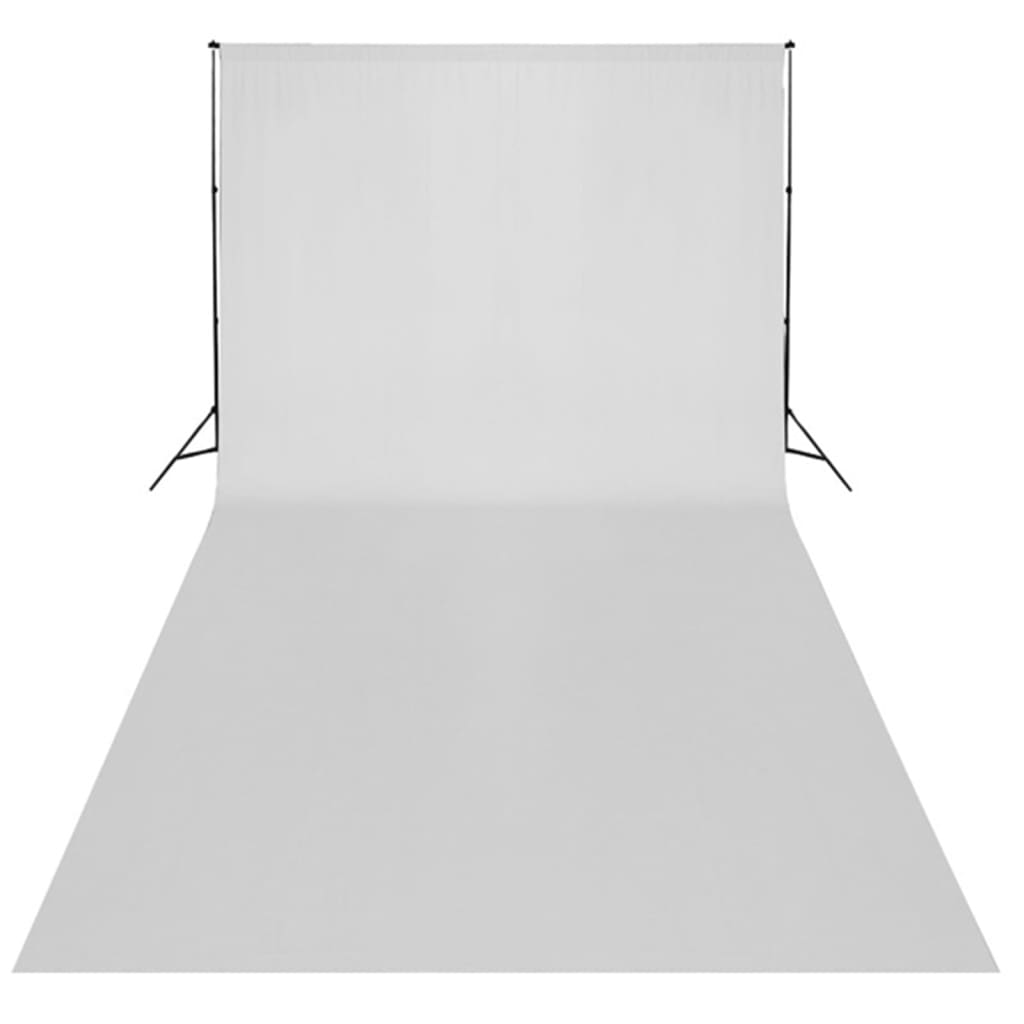 fotostudieudstyr med lamper, paraplyer, baggrund og reflektor