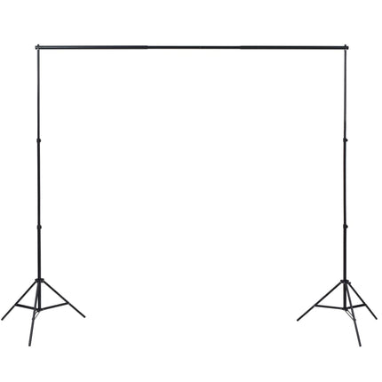 fotostudieudstyr med lamper, paraplyer, baggrund og reflektor