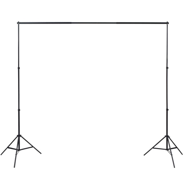 fotostudiesæt med lampesæt + baggrund og reflektor
