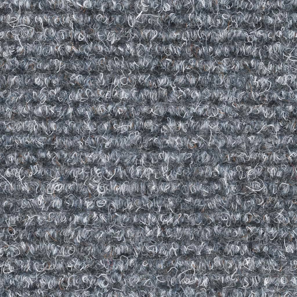 trappemåtter selvklæbende 10 stk. 65x21x4 cm lysegrå halvrunde store