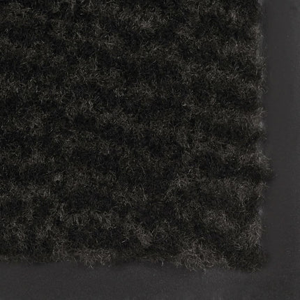 dørmåtte 60x180 cm tuftet sort