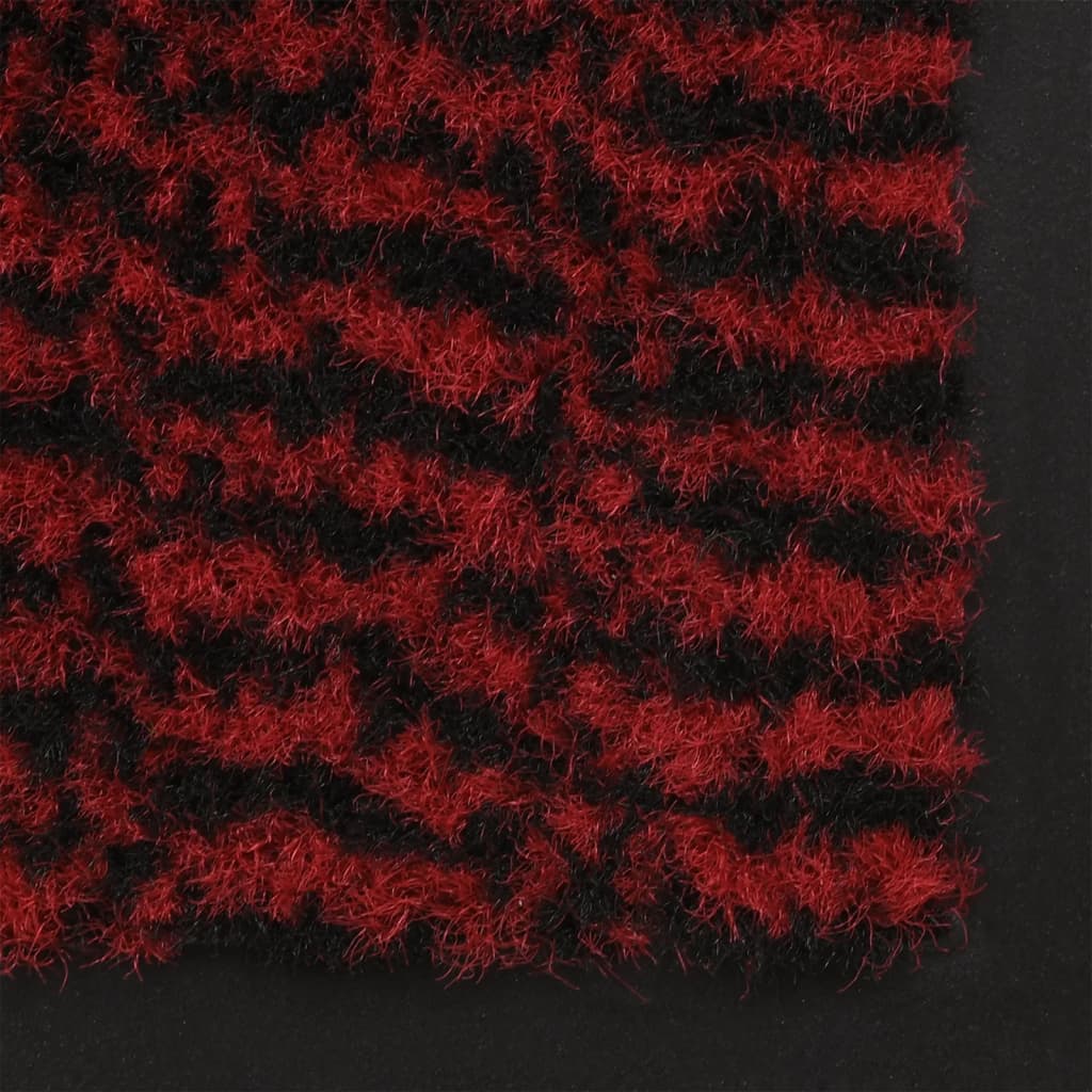 dørmåtte 60x180 cm tuftet rød