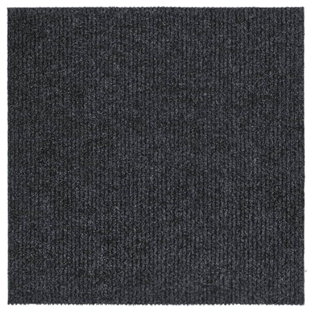 snavsbestandig tæppeløber 100x100 cm antracitgrå