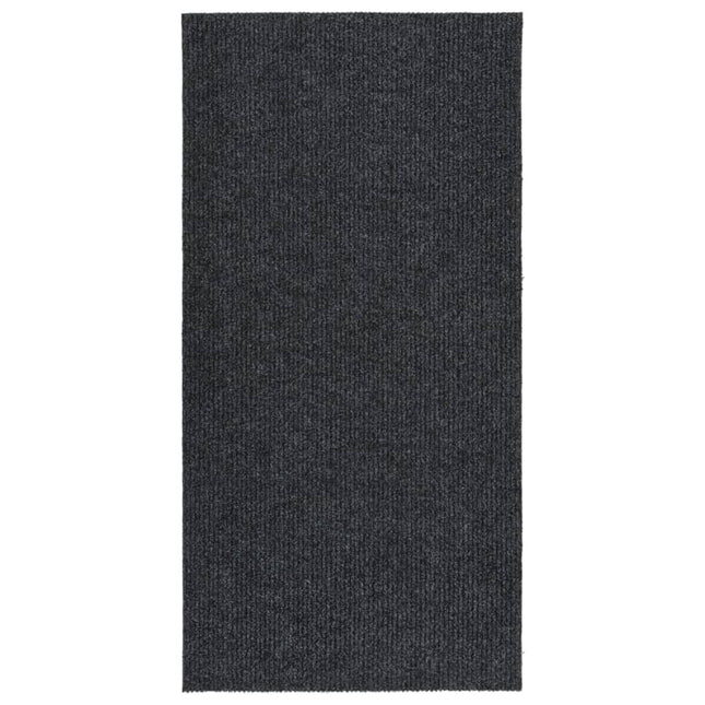 snavsbestandig tæppeløber 100x200 cm antracitgrå
