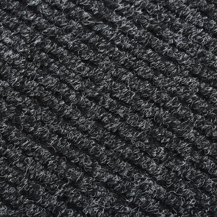 snavsbestandig tæppeløber 100x350 cm antracitgrå
