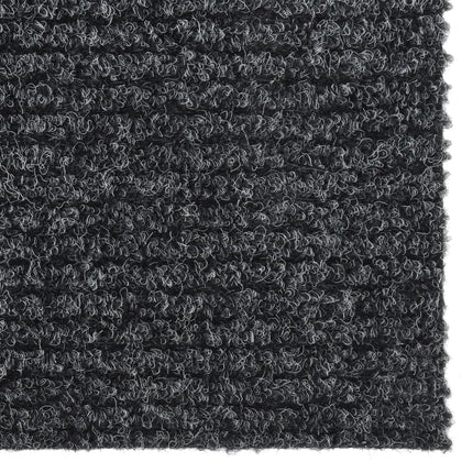 snavsbestandig tæppeløber 100x350 cm antracitgrå