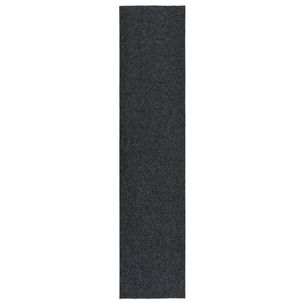 snavsbestandig tæppeløber 100x450 cm antracitgrå