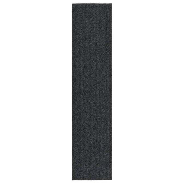 snavsbestandig tæppeløber 100x450 cm antracitgrå