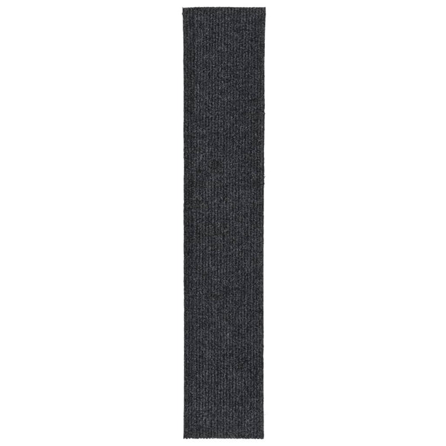 snavsbestandig tæppeløber 100x500 cm antracitgrå