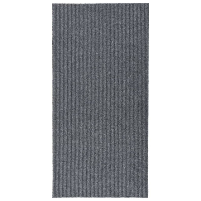 snavsbestandig tæppeløber 100x200 cm grå