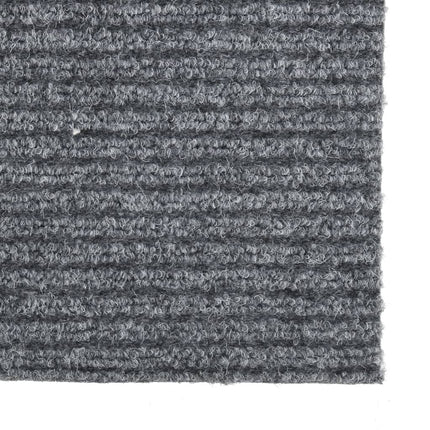 snavsbestandig tæppeløber 100x300 cm grå