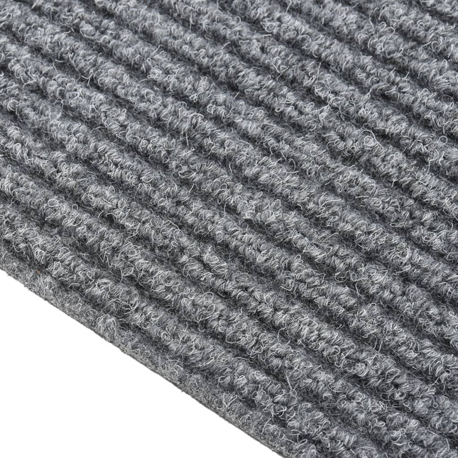 snavsbestandig tæppeløber 100x350 cm grå