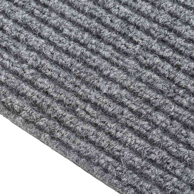 snavsbestandig tæppeløber 100x400 cm grå