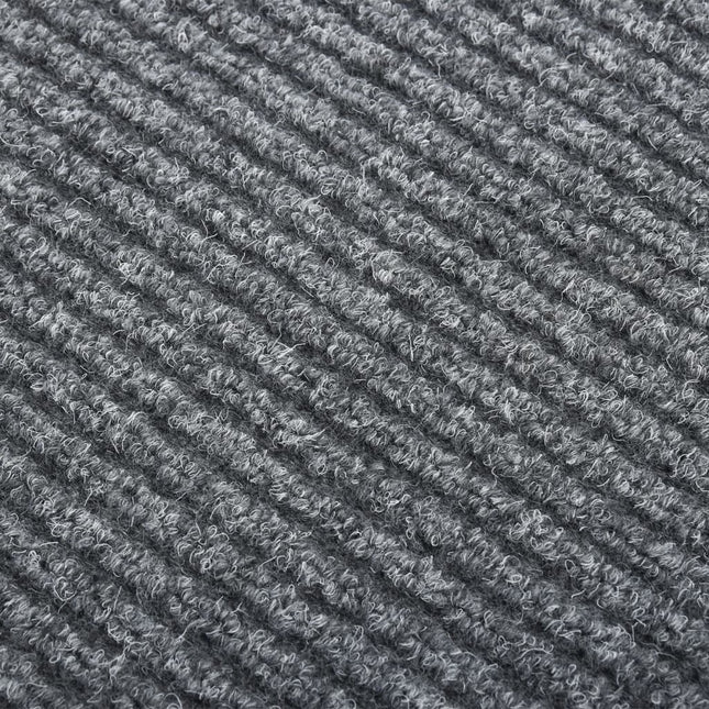 snavsbestandig tæppeløber 100x500 cm grå