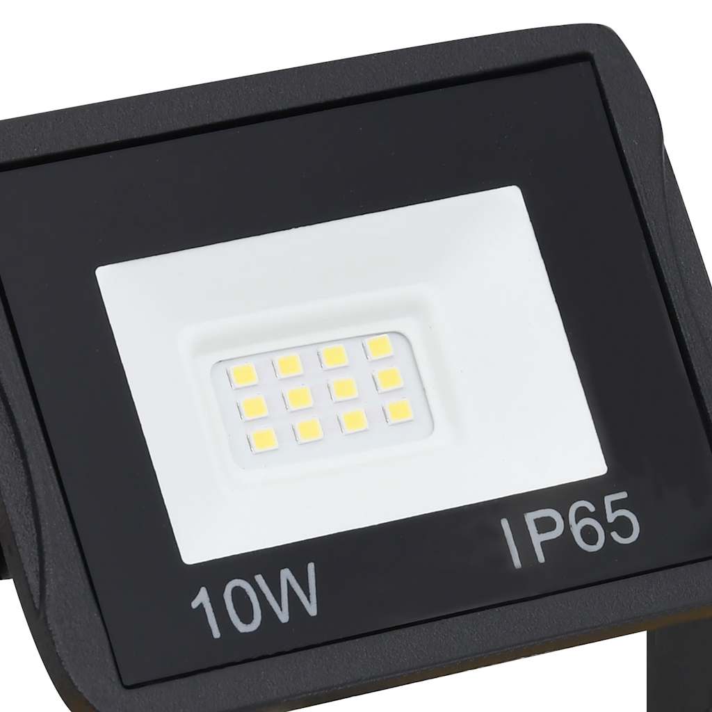 LED-projektør med håndtag 2x10 W varmt hvidt lys
