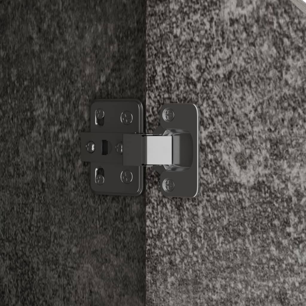 skænk 60x30x72 cm konstrueret træ betongrå