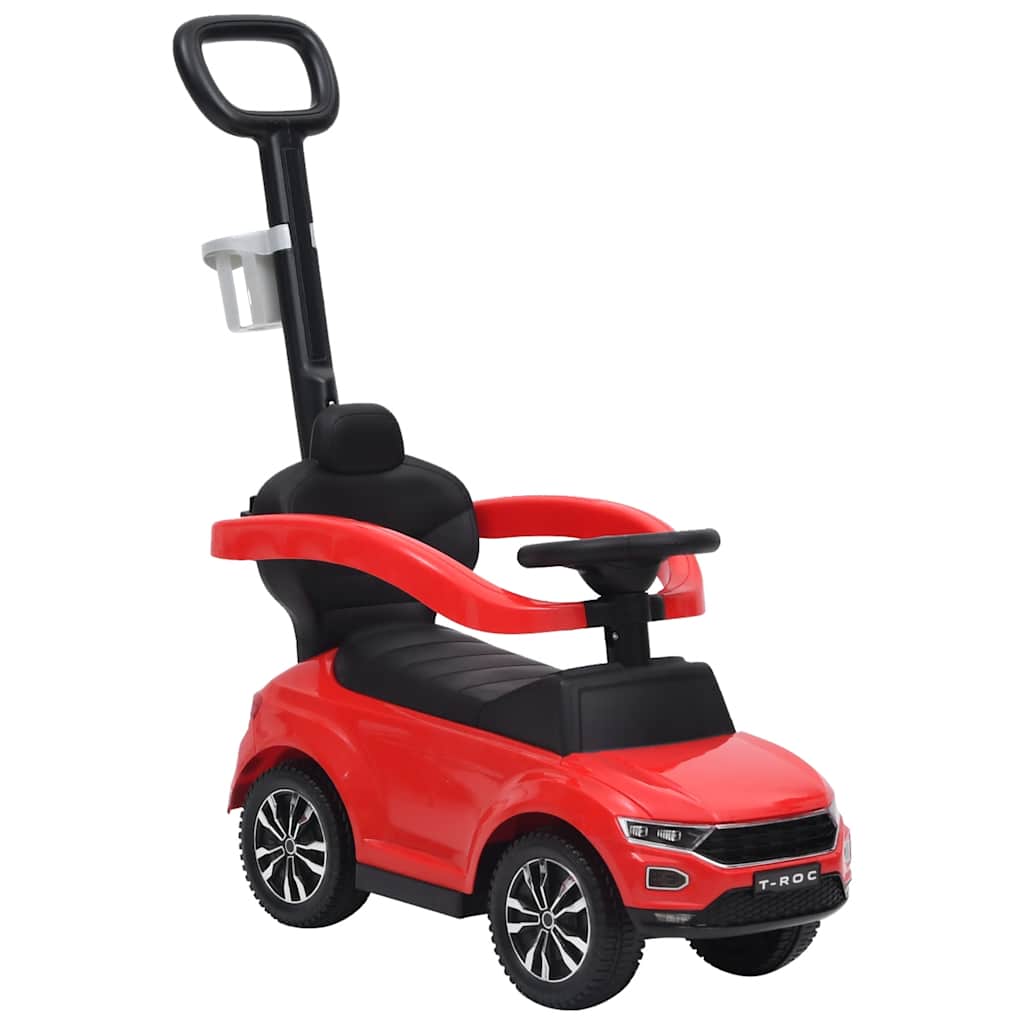 gåbil Volkswagen T-Roc rød