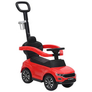 gåbil Volkswagen T-Roc rød