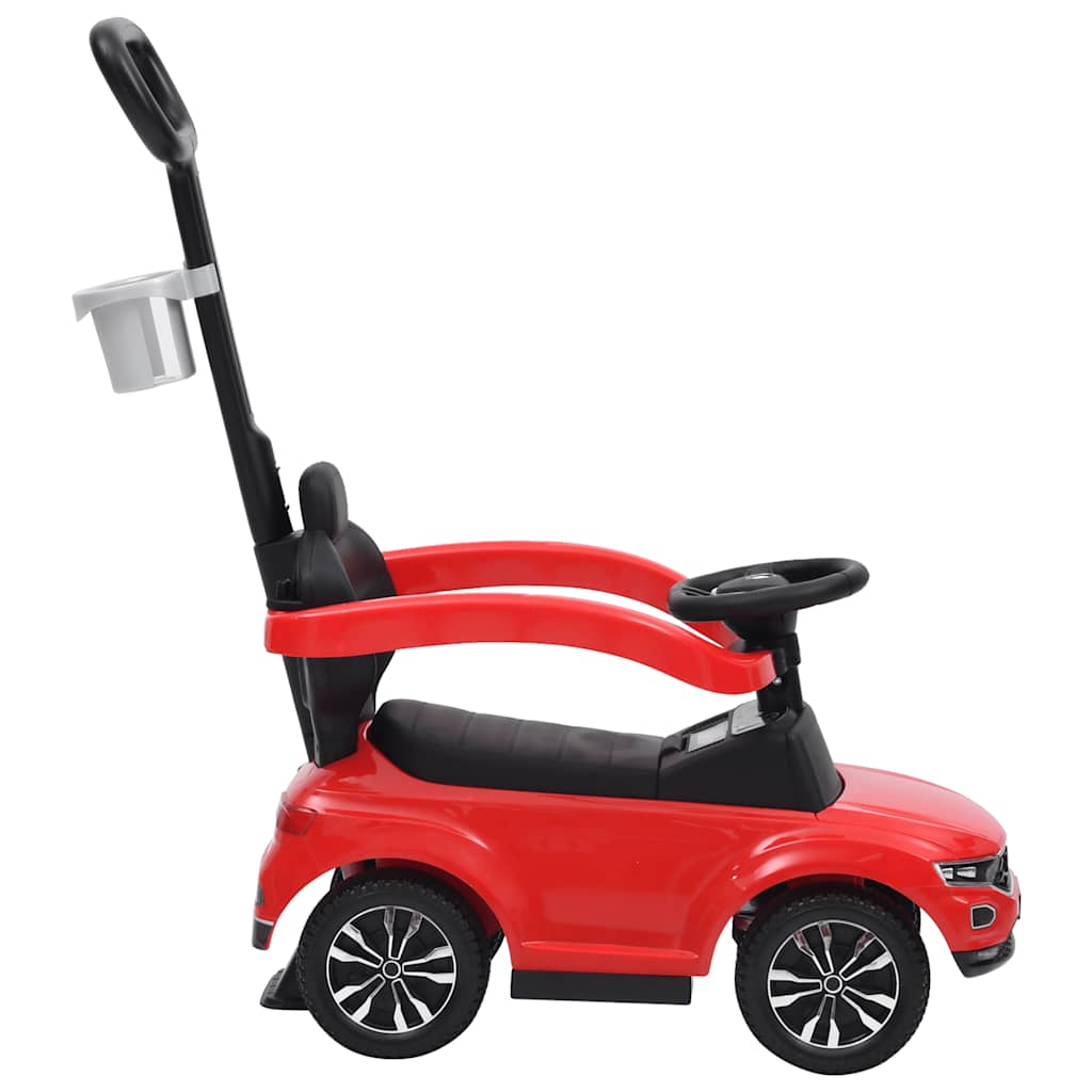 gåbil Volkswagen T-Roc rød