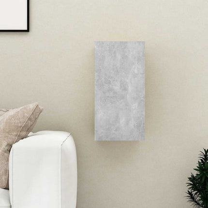 tv-bord 30,5x30x60 cm konstrueret træ betongrå