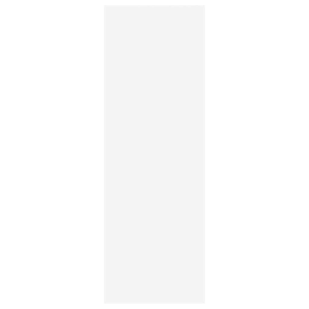 tv-skab 30,5x30x90 cm konstrueret træ hvid