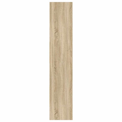 bogreol 40x35x180 cm konstrueret træ sonoma-eg