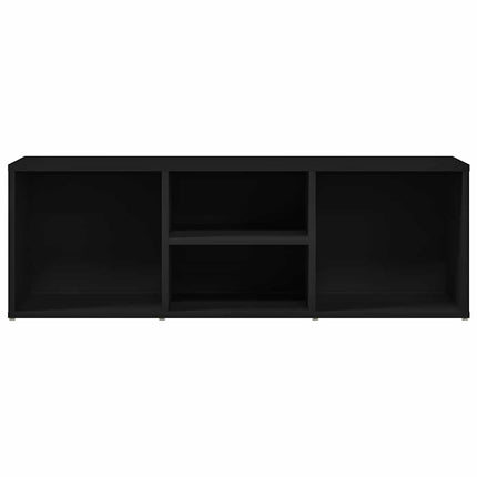 skoreol 105x35x35 cm konstrueret træ sort