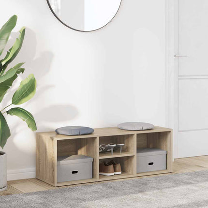skoreol 105x35x35 cm konstrueret træ sonoma-eg