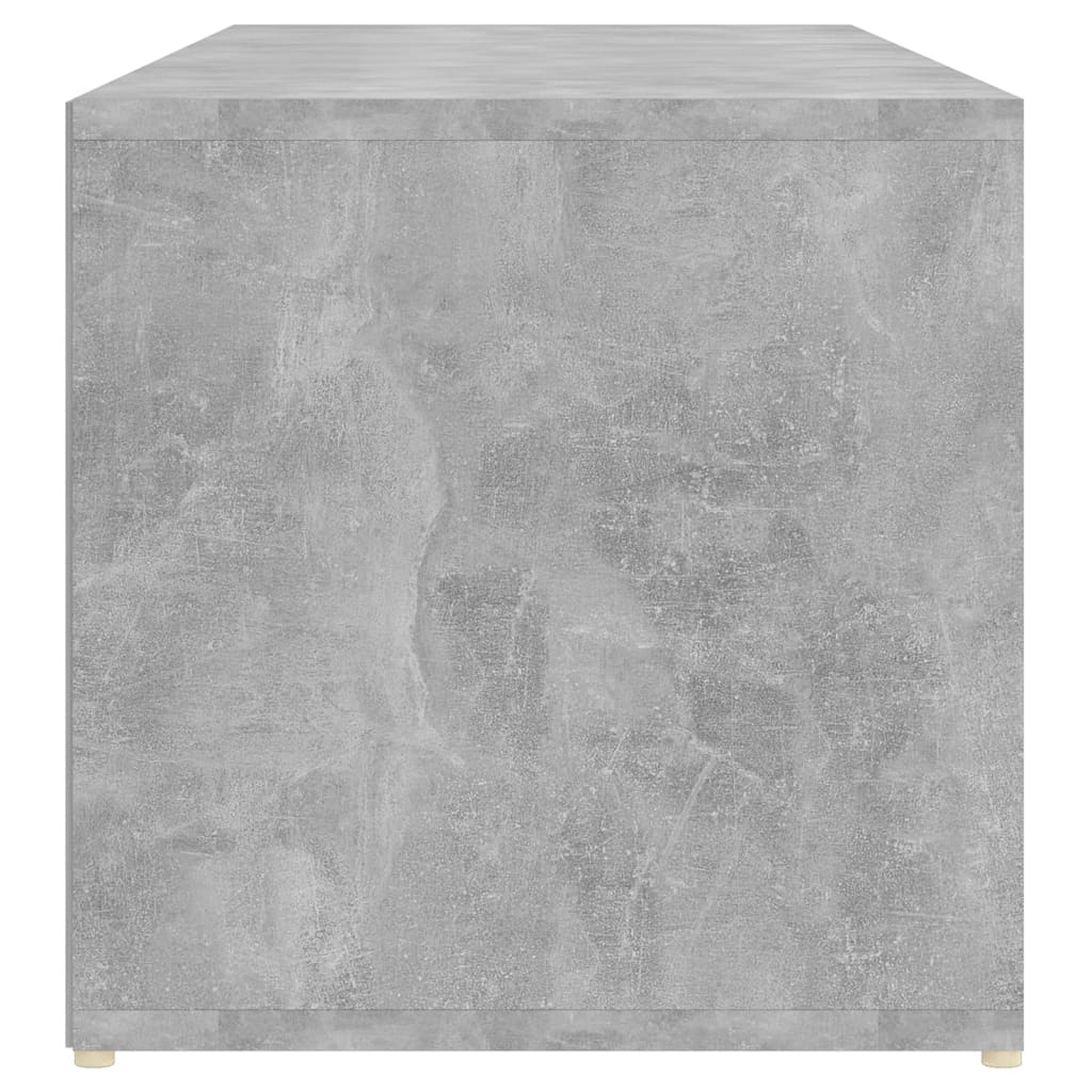 skoreol 105x35x35 cm konstrueret træ betongrå