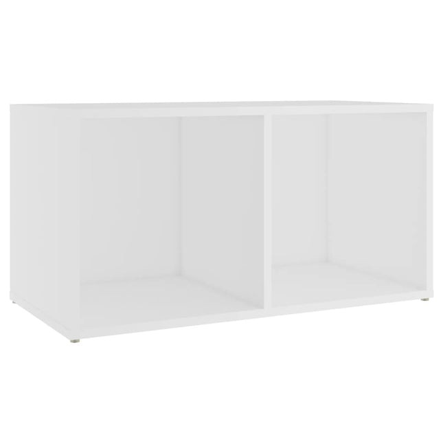 tv-bord 72x35x36,5 cm konstrueret træ hvid