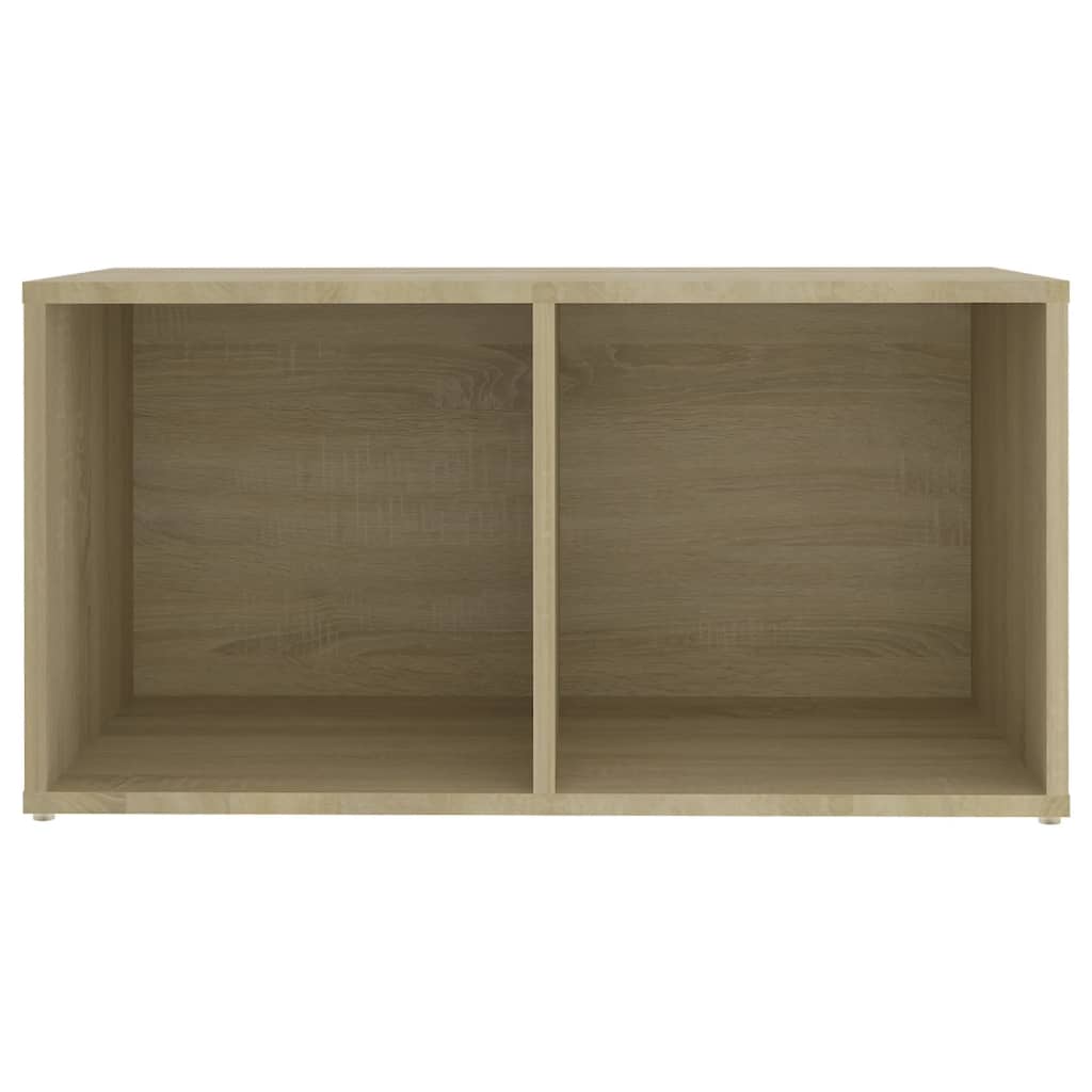 tv-skab 72x35x36,5 cm konstrueret træ sonoma-eg