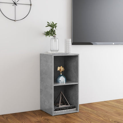 tv-skab 72x35x36,5 cm konstrueret træ betongrå