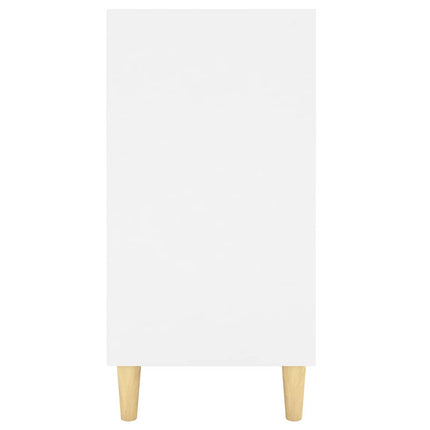skænk 103,5x35x70 cm konstrueret træ hvid