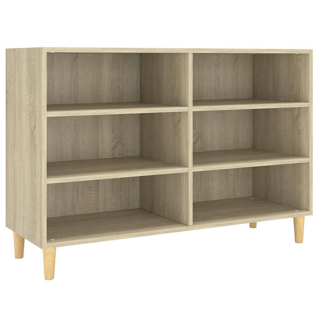 skænk 103,5x35x70 cm konstrueret træ sonoma-eg
